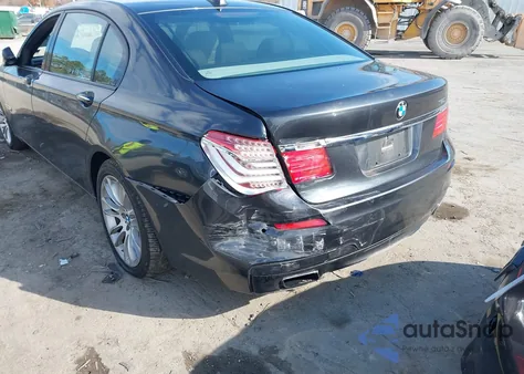2011 BMW 750Li from USA, damaged, VIN WBAKB8C54BC852326